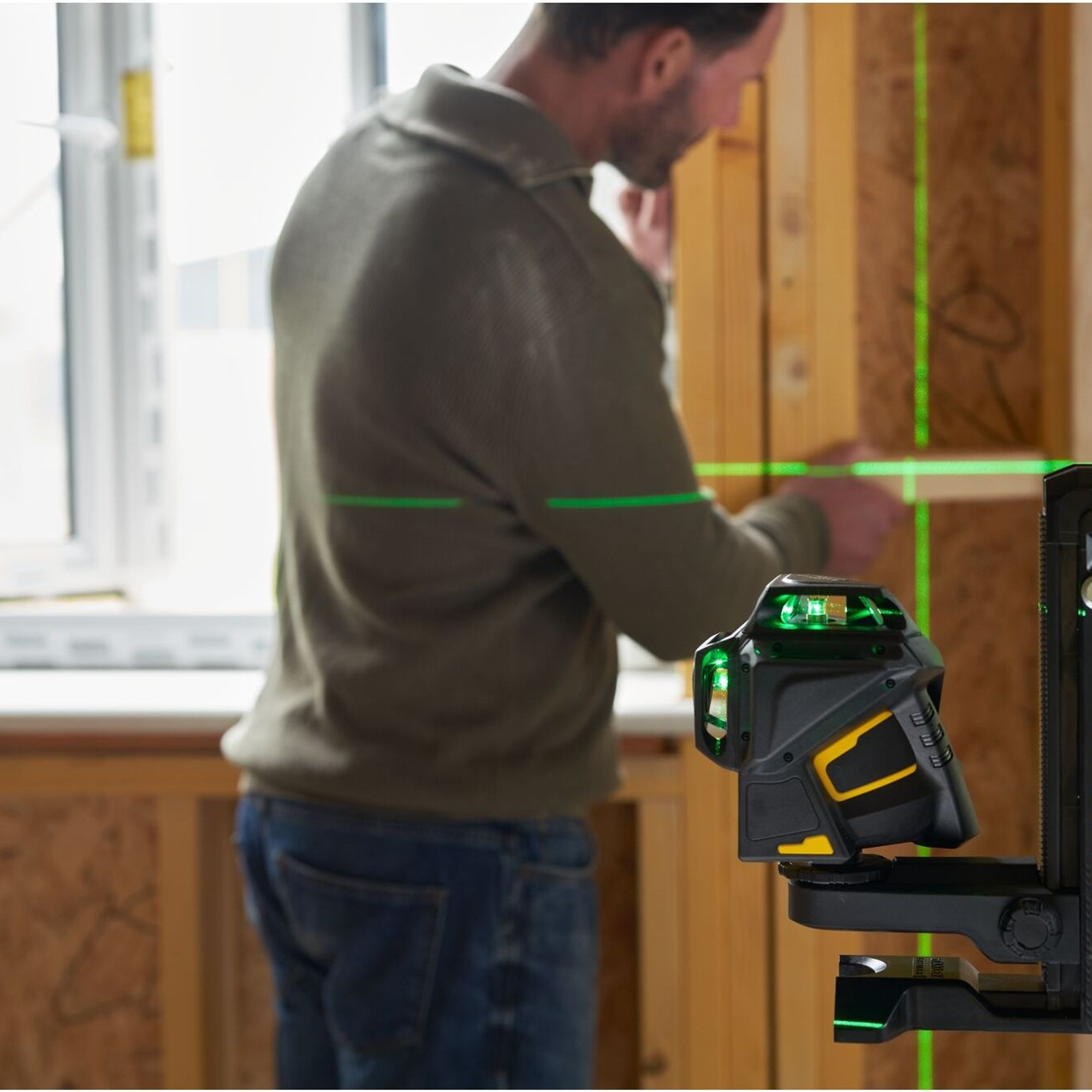 Laser-Nivelliergerät Stanley FatMax X3G FMHT1-77356 Green Ray