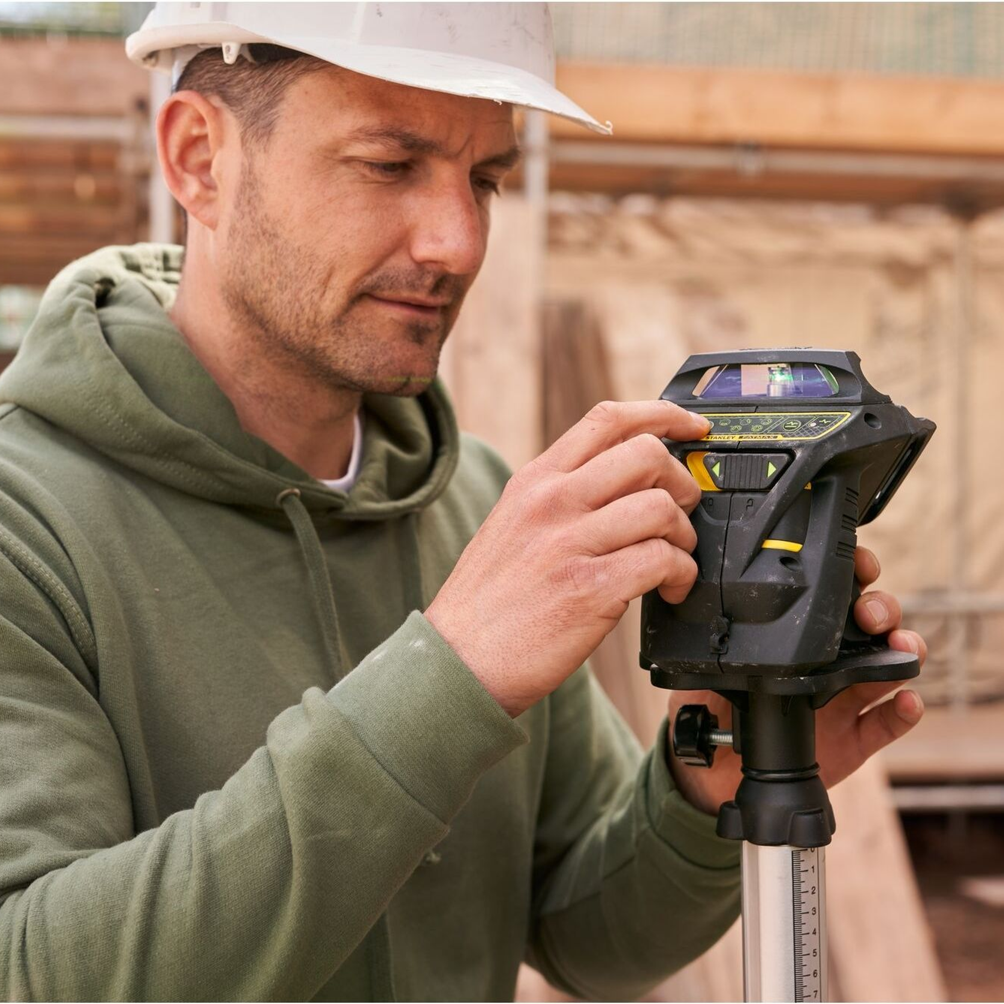 Laser-Nivelliergerät Stanley FatMax X3G FMHT1-77356 Green Ray
