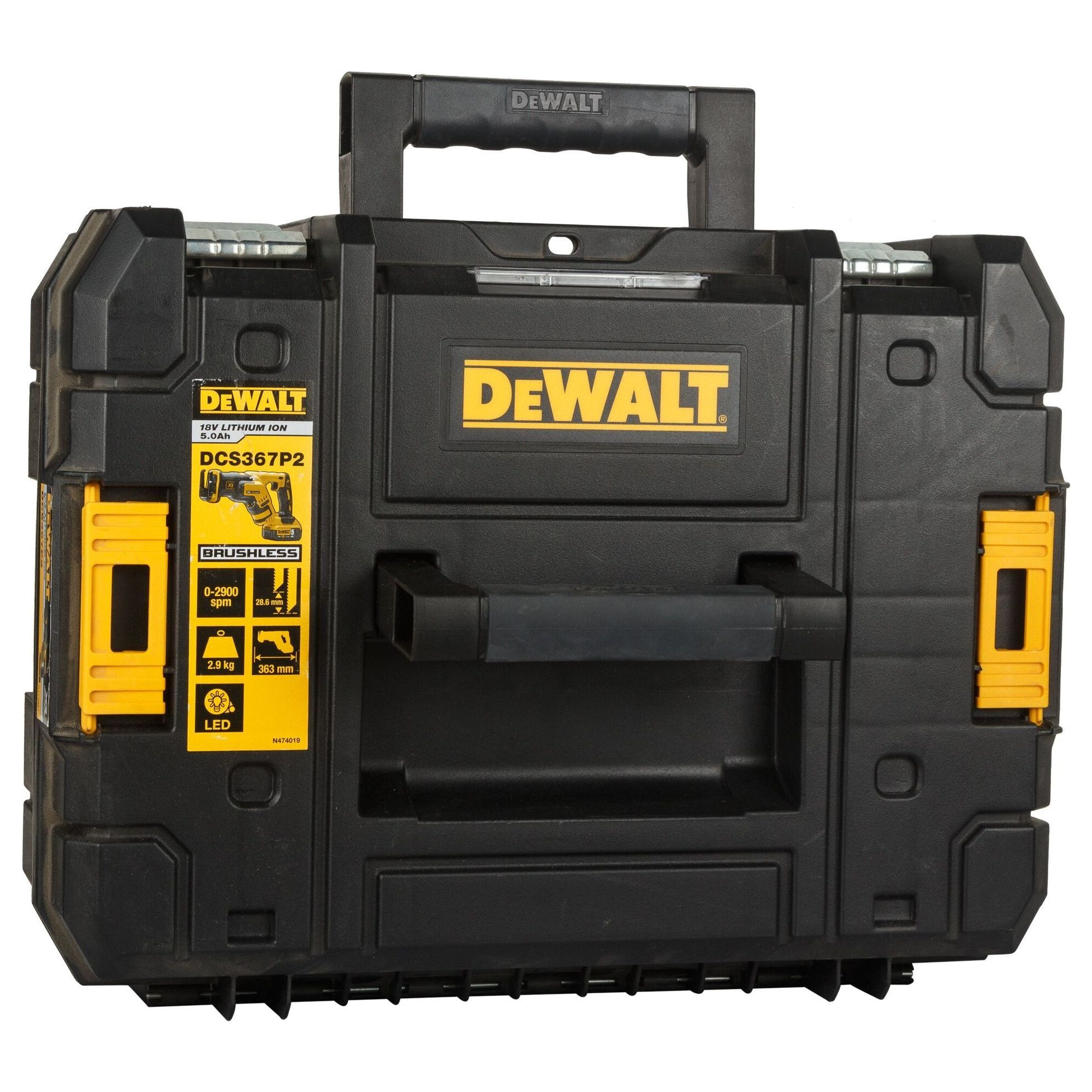 Universalsäge Dewalt DCS367P2-QW 18V 5Ah Bürstenlos