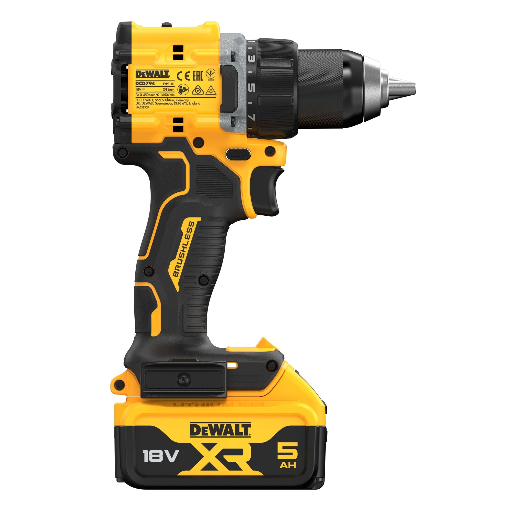 Bohrschrauber Dewalt DCD794P2T-QW 18V 5Ah