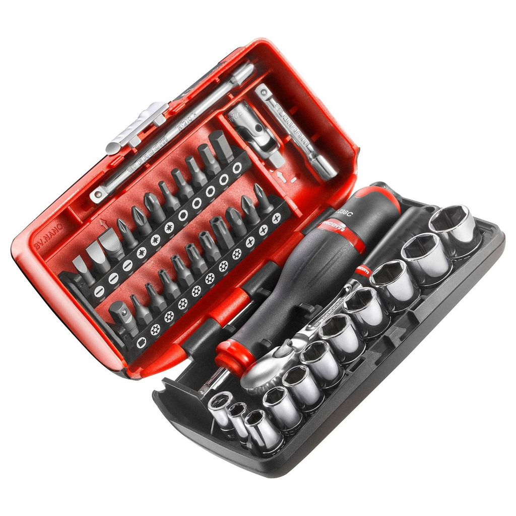 Facom RL.NANO1PB 1/4" Steckschlüsselsatz 38-teilig