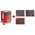 START-Wagen Usag 516 ST6MA mit 155-teiligem Autoreparatur-Sortiment