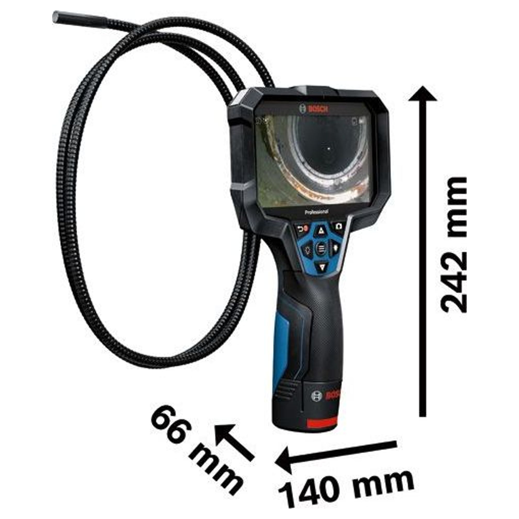 Inspektionskamera Bosch GIC 12V-5-27 C 12V