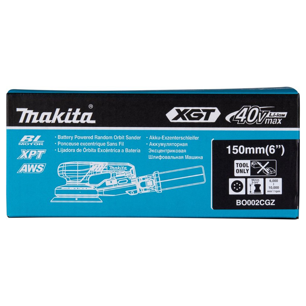 Exzenterschleifer Makita BO002CGZ 40V