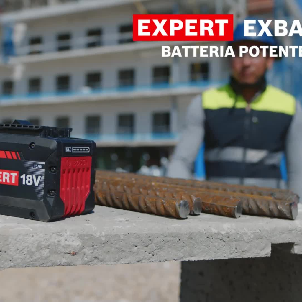 Starterset Bosch Expert EXBA18V-150 + EXAL18V-160 18V 15Ah