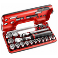 Facom SXL.DBOX1PB 1/2" Steckschlüsselsatz mit 21-teiliger ausziehbarer Ratsche