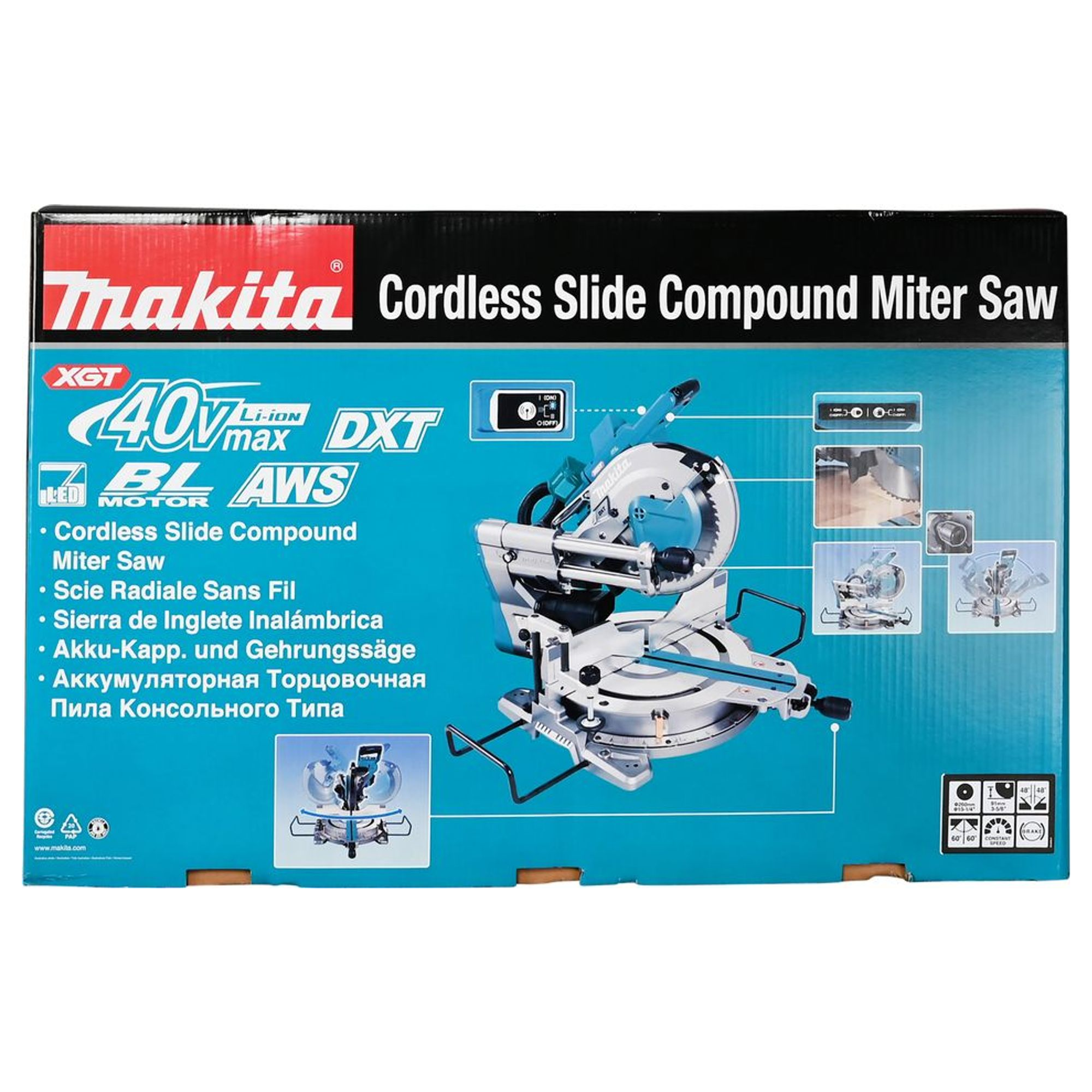 Radial-Gehrungssäge Makita LS004GZ01 40V